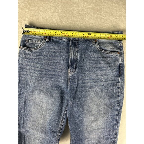 Women's Blue Flare & Wide Leg Jeans - Picture 4 of 14